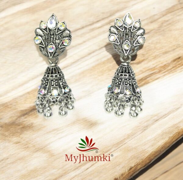 Oxidised Jhumka Earring For Women